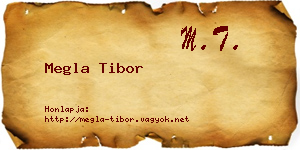 Megla Tibor névjegykártya